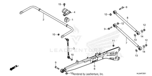 Rear Arm@rear Stabilizer (2) Schematic