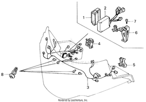 Fairing Sub Harness Schematic