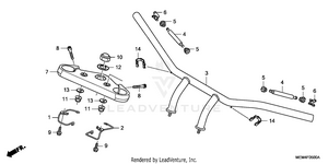 Handlebar + Top Bridge Schematic
