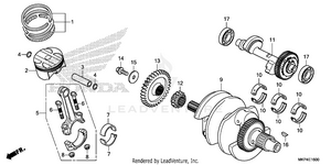 Crankshaft@piston Schematic