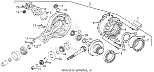 Final Driven Gear Schematic