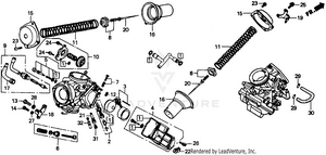 Carburetor Components Schematic