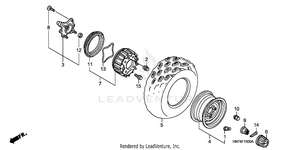 Front Wheel Schematic