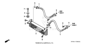 Oil Cooler Schematic