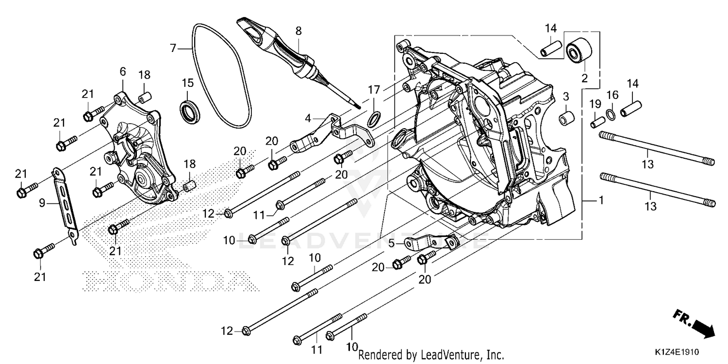 RIGHT CRANKCASE