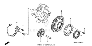 Pulse Generator@starter  Clutch Schematic