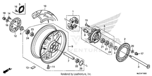 Rear Wheel Schematic