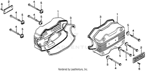 Cylinder Head Cover Schematic