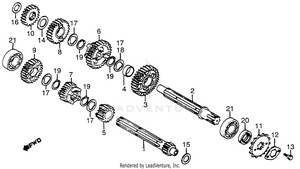 Transmission 82-85 Schematic