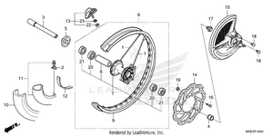 Front Wheel Schematic