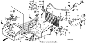 Oil Cooler Schematic