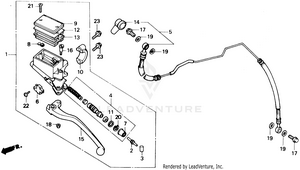 Clutch Master Cylinder Schematic
