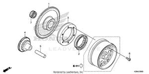 Starting Clutch Schematic
