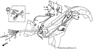 Wire Harness + Ignition Coil Schematic