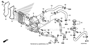 Oil Cooler Schematic