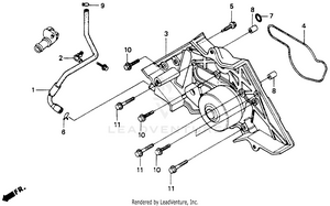 Water Pump 92-94 Schematic