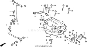 Cylinder Head Cover Schematic