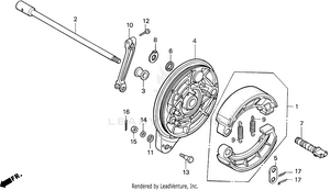 Vt1100c Rear Brake Panel Schematic