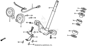 Steering Stem + Horn Schematic