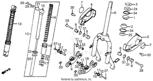 Front Fork Schematic