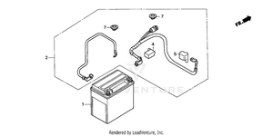 Battery (20a) For Starting In Cold Weather Schematic