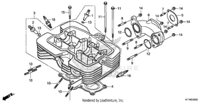 Cylinder Head Schematic