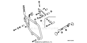 Saddlebag Mounting Brackets Schematic