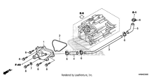 Water Pump Cover Schematic