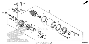 Starter Motor Schematic
