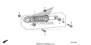 Rear Shock Absorber Schematic