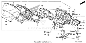 Meter (gl1800'06-'10)    (navigation) Schematic