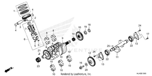 Crankshaft@piston Schematic