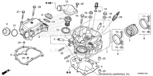 Cylinder Head Schematic