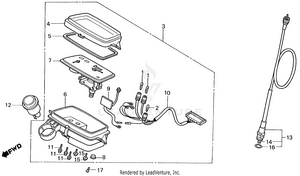 Speedometer + Tachometer 87 Schematic