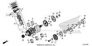 Crankshaft@piston Schematic