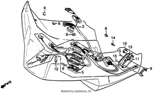 Gl650i Fairing Wire Harness Schematic
