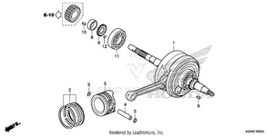 Crankshaft@piston Schematic