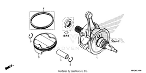 Crankshaft@piston Schematic