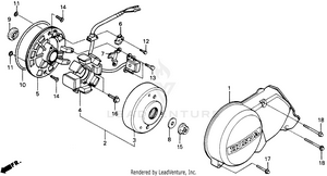 Alternator 88-93 Schematic