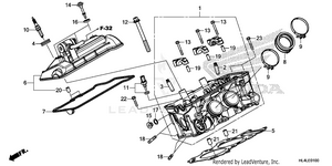 Cylinder Head Schematic