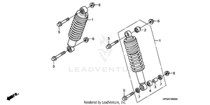 Front Shock Absorber Schematic