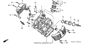 Cylinder Head (fr.) Schematic