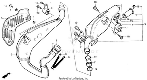 Exhaust Muffler Schematic
