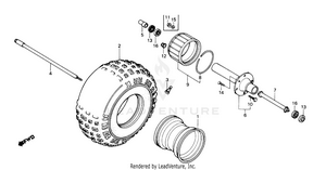 Front Wheel Schematic