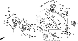 Fuel Tank 90-91 Schematic