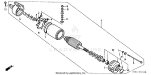 Starter Motor Schematic