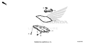 Oil Pan Schematic