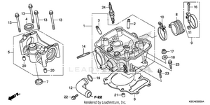 Cylinder Head Schematic