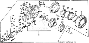Final Driven Gear Schematic