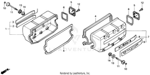 Cylinder Head Cover Schematic